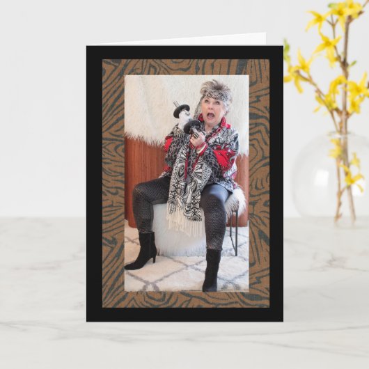 Het behandelen van drie dingen vertelt allen kaart (Gele Bloem)