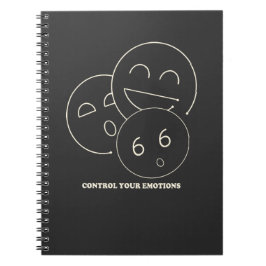 Het beheersen van de chaos van binnen notitieboek