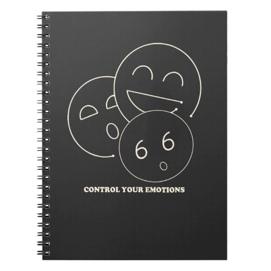 Het beheersen van de chaos van binnen notitieboek (Voorkant)