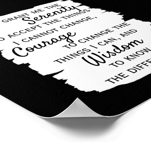 Het beiderf van de dienst citeert vette zwarte en  poster (Hoek)