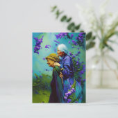 Het bejaarde paar briefkaart (Staand voorkant)