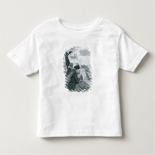 Het bekijken van de gevechten in Bunker Hill illus Kinder Shirts
