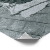 Het bekijken van de gevechten in Bunker Hill illus Poster (Hoek)