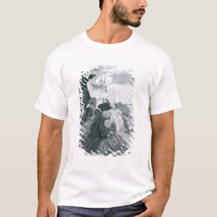 Het bekijken van de gevechten in Bunker Hill illus T-shirt
