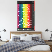 Het bekijken van opkomende technologieën na 2012 canvas afdruk (Insitu (Slaapkamer))