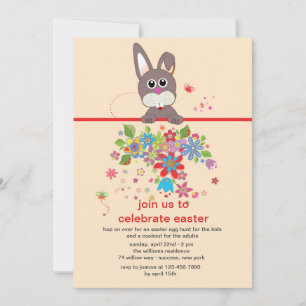 Het bekijken van u Pasen partijuitnodiging Kaart