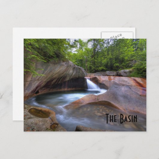 Het bekken briefkaart (Voorkant / Achterkant)