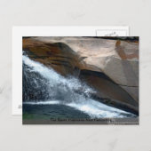 Het bekken, Franconia New Hampshire Briefkaart (Voorkant / Achterkant)