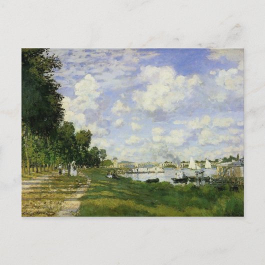 Het bekken in Argenteuil Briefkaart (Voorkant)