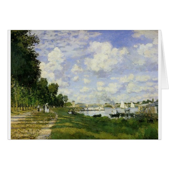 Het bekken in Argenteuil - Claude Monet (Voorkant Horizontaal)