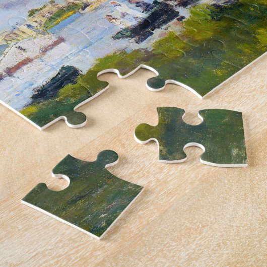 Het bekken in Argenteuil Claude Monet Legpuzzel (Zijkant)