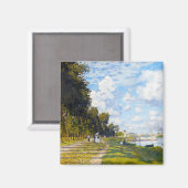 Het bekken in Argenteuil Claude Monet Magneet (Voorkant / Achterkant)