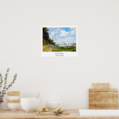 Het bekken in Argenteuil Claude Monet Poster (Keuken)