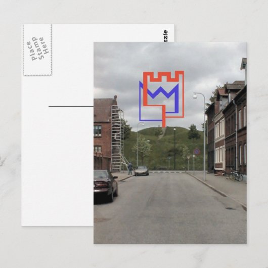 Het bekken van de koning briefkaart (Voorkant / Achterkant)