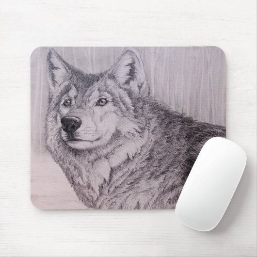 Het bekken volgen muismat (Met muis)