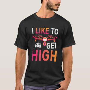 Het beklimmen dat ik graag high-rock klim buiten k t-shirt