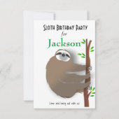 Het beklimmen van Bruin Slot Verjaardagsfeestuitno Kaart (Voorkant)