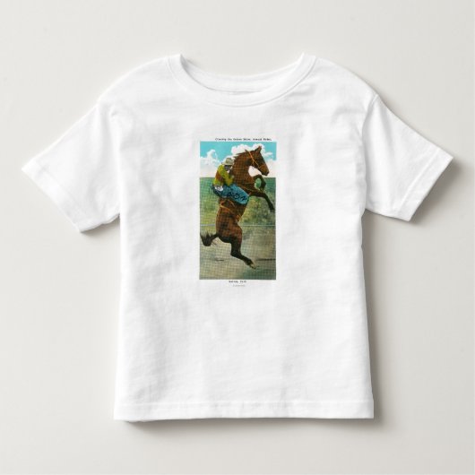 Het beklimmen van de Golden Stairs op de jaarlijks Kinder Shirts (Voorkant)