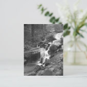 Het beklimmen van de Herfsten Briefkaart (Staand voorkant)