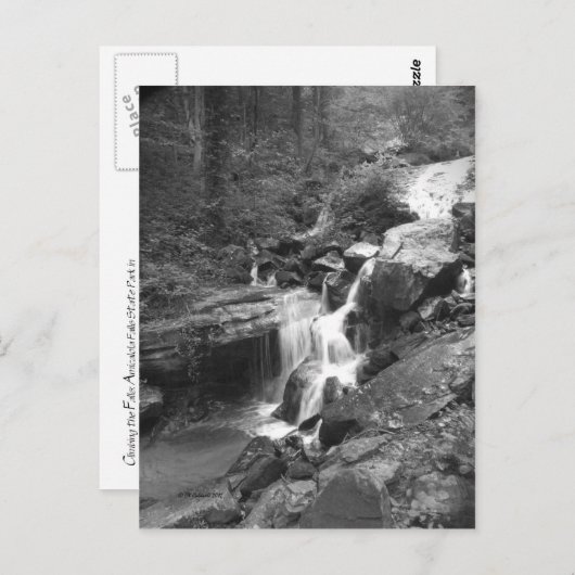 Het beklimmen van de Herfsten Briefkaart (Voorkant / Achterkant)