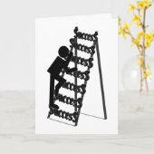 Het beklimmen van de Ladder van Succes Kaart (Gele Bloem)