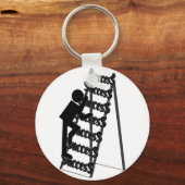 Het beklimmen van de Ladder van Succes Sleutelhanger (Voorkant)