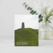 Het beklimmen van de Tor Briefkaart (Staand voorkant)