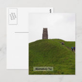 Het beklimmen van de Tor Briefkaart (Voorkant / Achterkant)