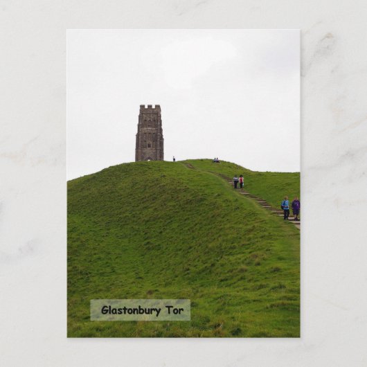 Het beklimmen van de Tor Briefkaart (Voorkant)