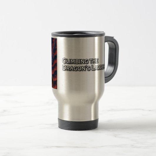 Het beklimmen van de Tronkelwagen Reisbeker (Voorkant rechts)