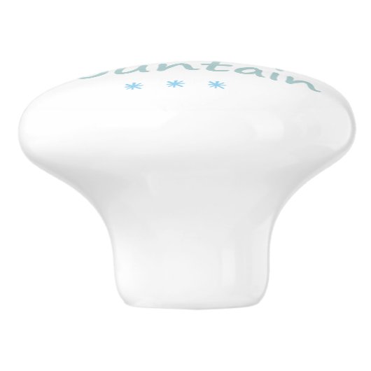 Het beklimmen van elke bergbeklimmer van het geber keramische knop (Zijkant)