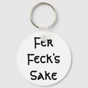 Het Belang van Feck van Fer Sleutelhanger