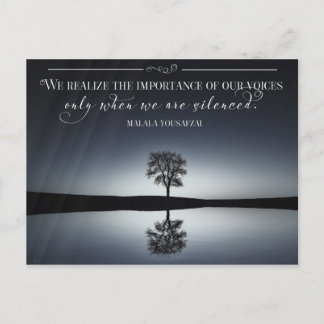 Het belang van onze stemmen briefkaart