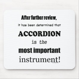 Het belangrijkste accordion-instrument muismat