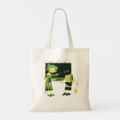 Het belangrijkste in de wereld is dat Zombie cadea Tote Bag (Achterkant)