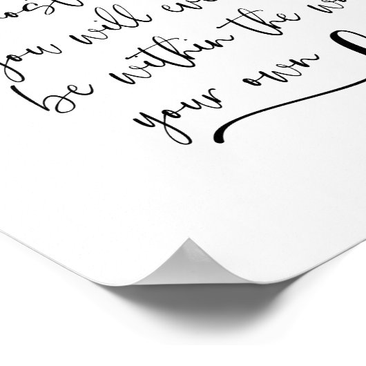 Het belangrijkste Inspirerend van het Werk Poster (Hoek)