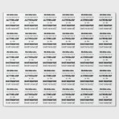 Het belangrijkste instrument van Autoharp Cadeaupapier (Vlak)