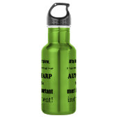 Het belangrijkste instrument van Autoharp Waterfles (Voorkant)