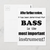 Het belangrijkste instrument van de pas briefkaart (Voorkant / Achterkant)