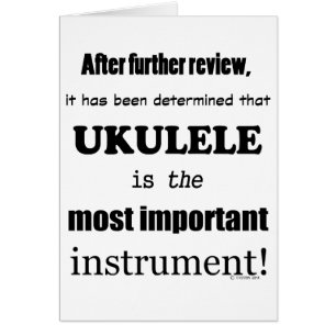 Het belangrijkste instrument van Ukulele