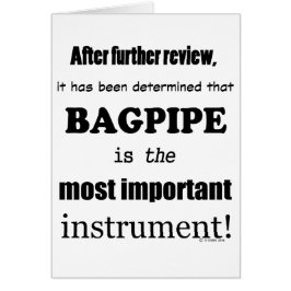 Het belangrijkste instrument voor Bagpipe
