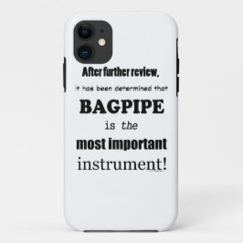 Het belangrijkste instrument voor Bagpipe iPhone 11 Hoesje