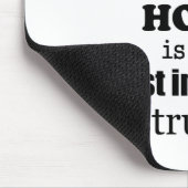 het belangrijkste instrument voor de Engelse horn Muismat (Hoek)