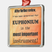 Het belangrijkste instrument voor euphonium metalen ornament (Links)