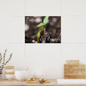 Het belangrijkste is dat we proberen Motivatie Pos Poster (Keuken)