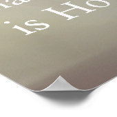 Het belangrijkste is hoe je jezelf ziet poster (Hoek)