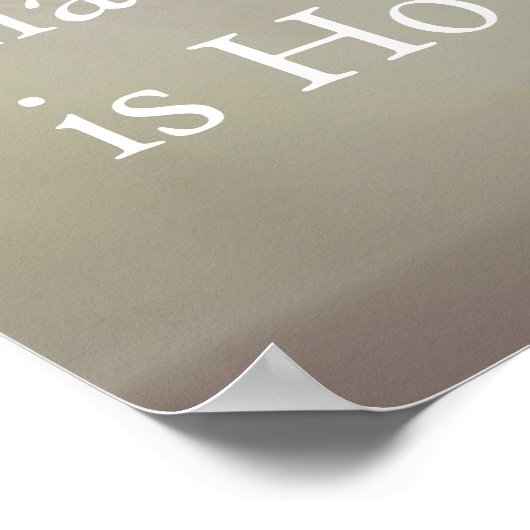 Het belangrijkste is hoe je jezelf ziet poster (Hoek)