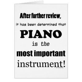 Het belangrijkste Piano-instrument