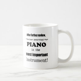 Het belangrijkste Piano-instrument Koffiemok