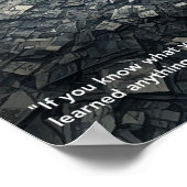 Het belangrijkste... poster (Hoek)